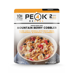 PEAK REFUEL Mountain Berry Cobbler