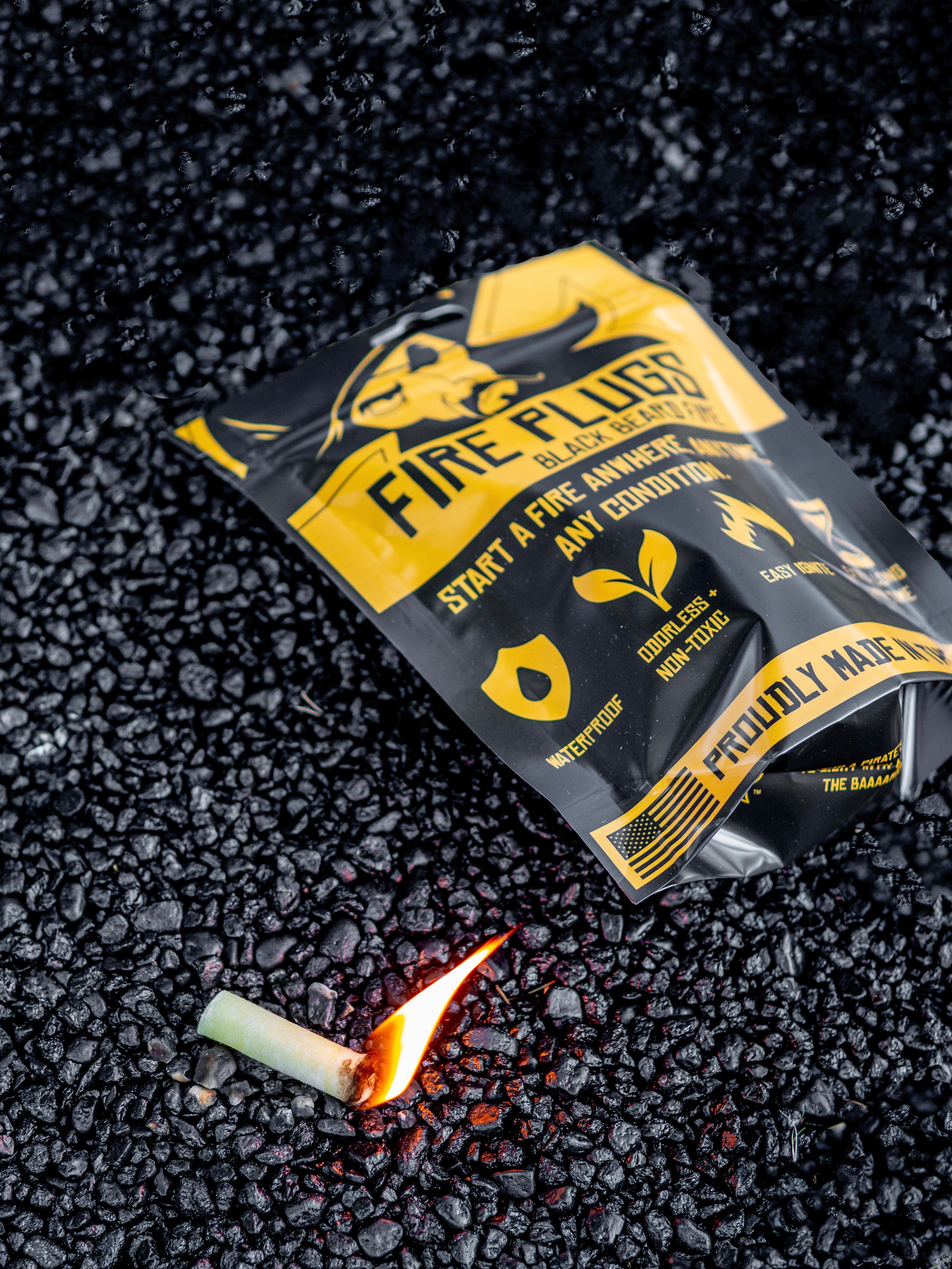 BLACK BEARD FIRE STARTERS Fire Plugs