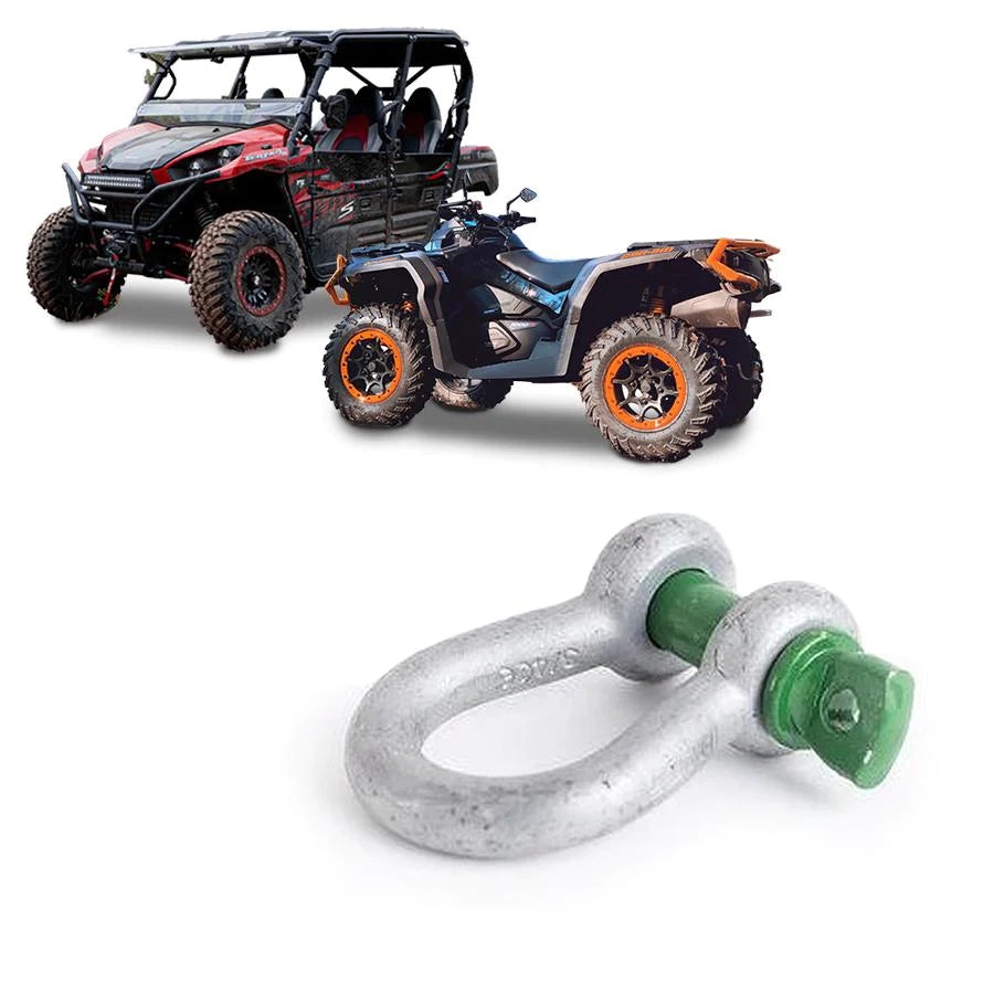 YANKUM ROPES GREEN PIN BOW SHACKLE SC