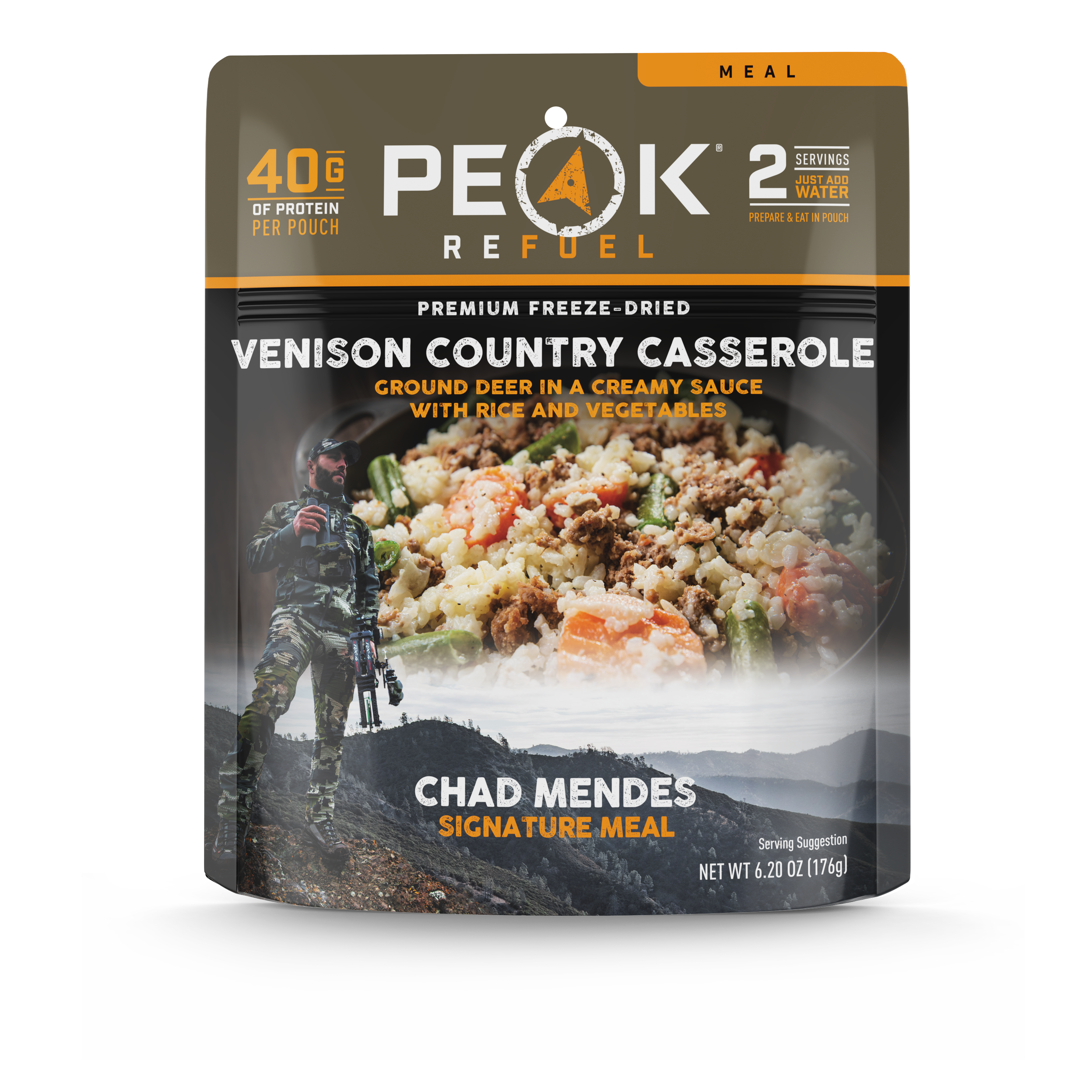 PEAK REFUEL CHAD MENDES Venison Country Casserole