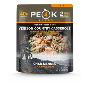 PEAK REFUEL CHAD MENDES Venison Country Casserole