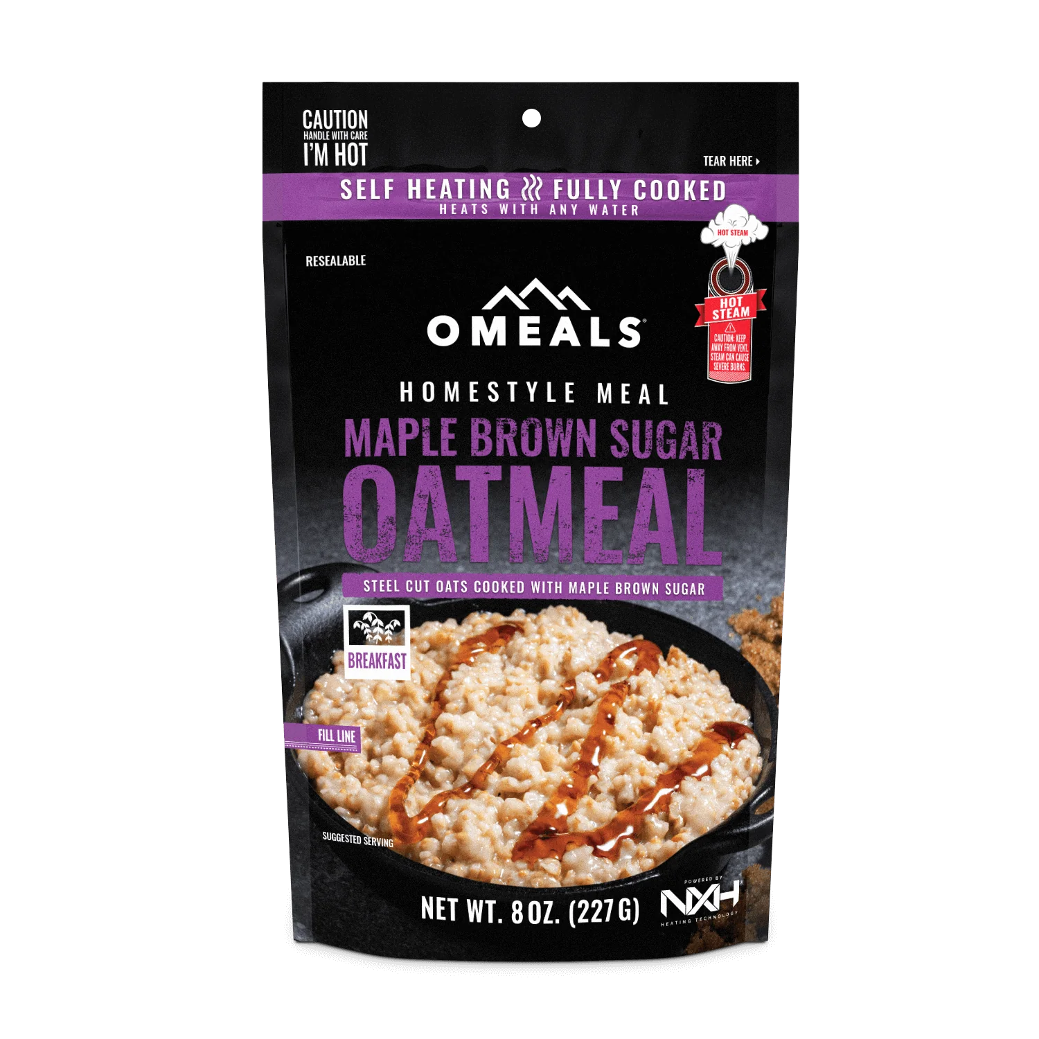 OMEALS MAPLE BROWN SUGAR OATMEAL