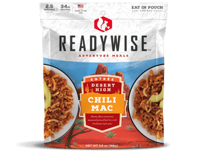 READYWISE Desert High Chili Mac with Beef (6 Pack)