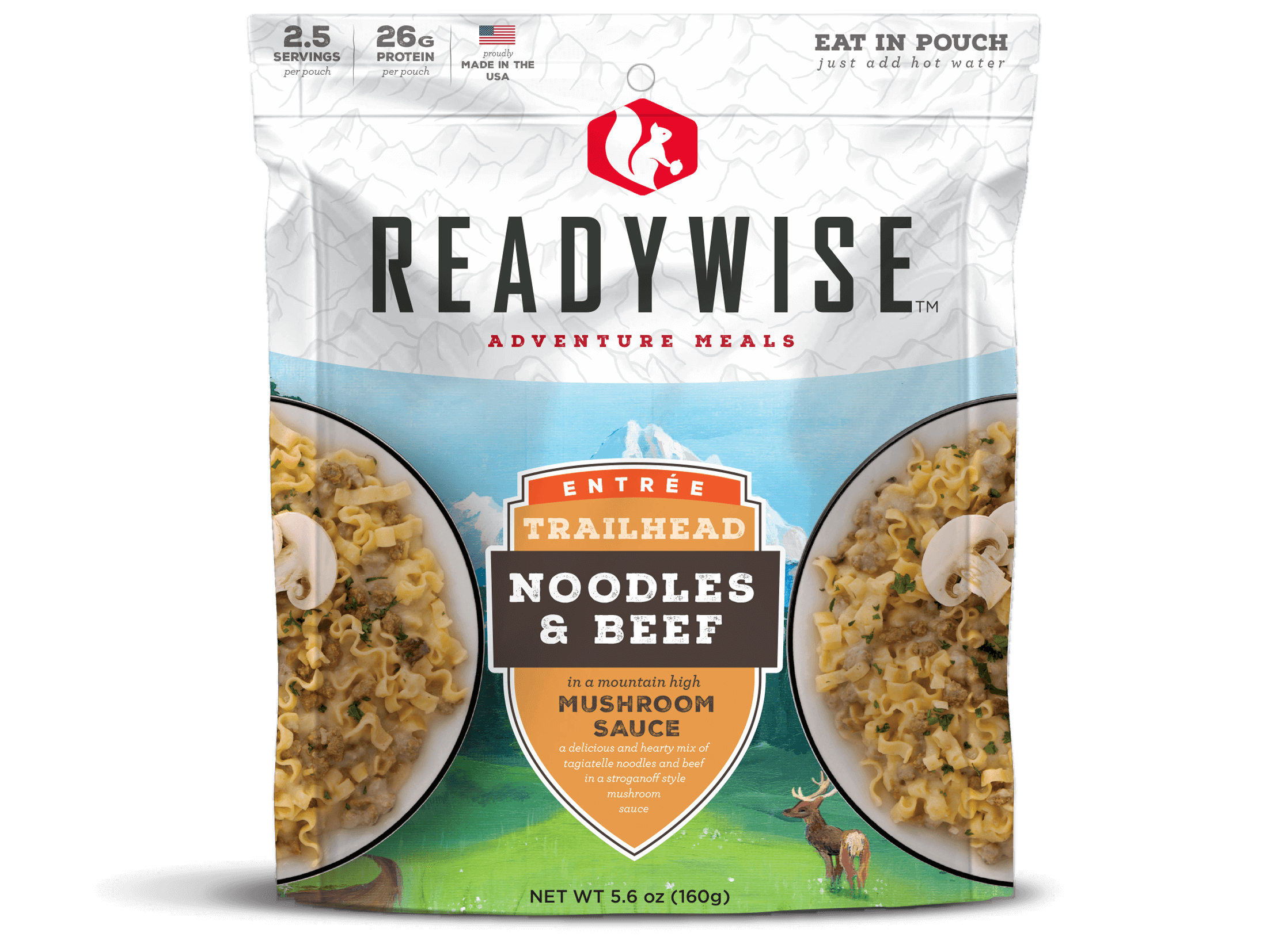 READYWISE Trailhead Noodles and Beef