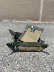 PNWBUSHCRAFT Waxed Canvas Tray