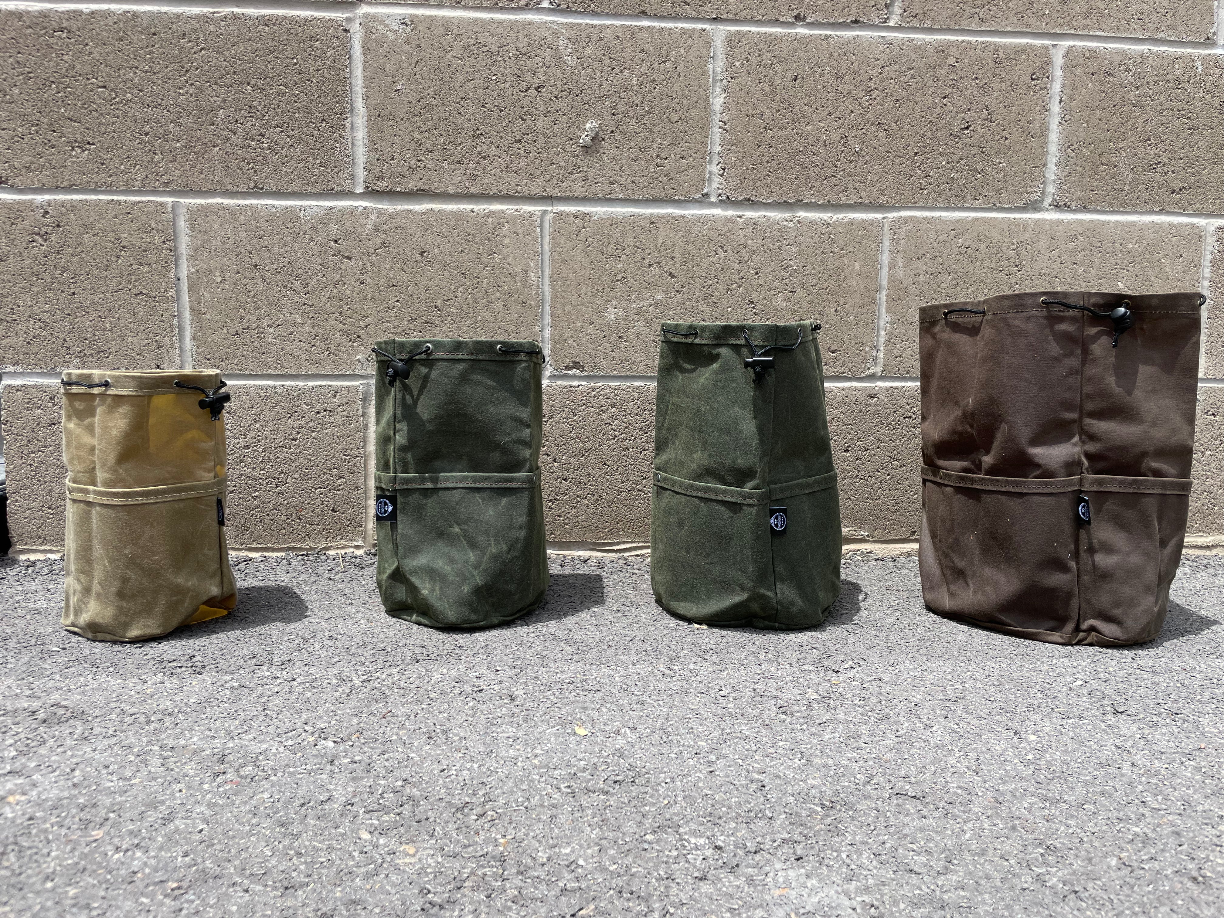 PNWBUSHCRAFT the Cedar Bucket Bag (Brwn, Xlrg)