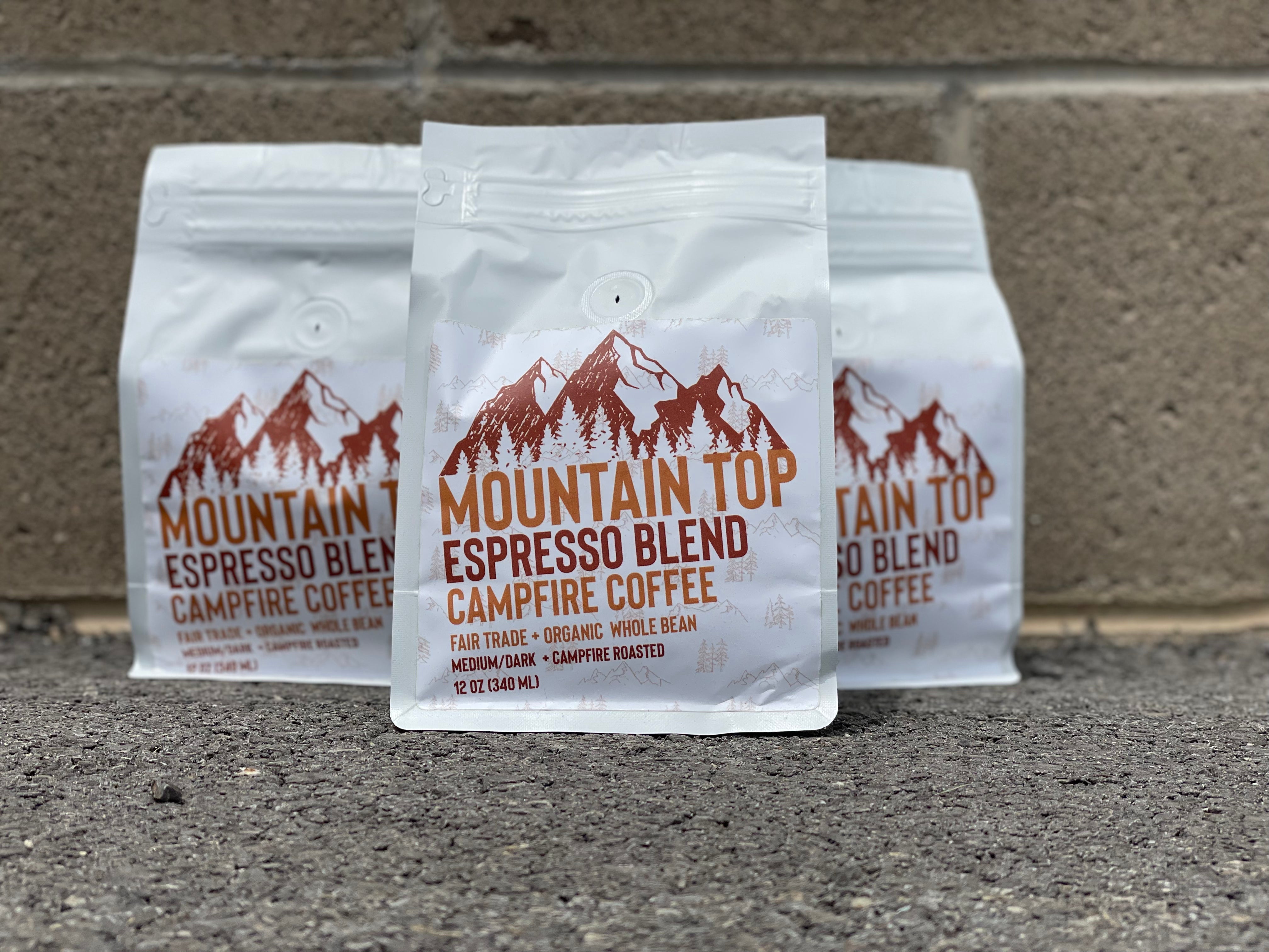 MOUNTAIN TOP ESPRESSO BLEND-Whole bean by CAMPFIRE COFFEE CO.