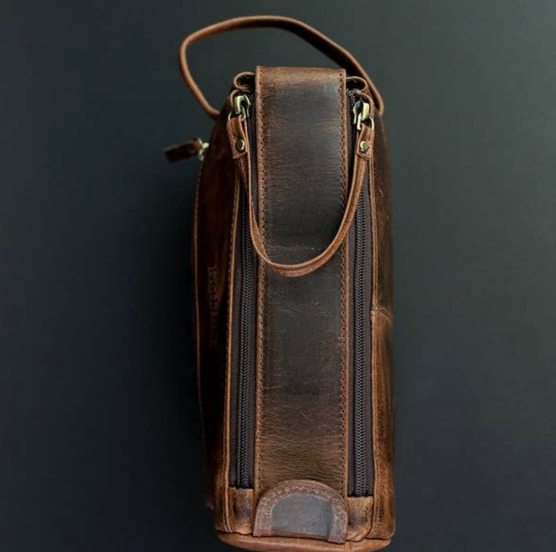 Kodiak Leather Toiletry Bag