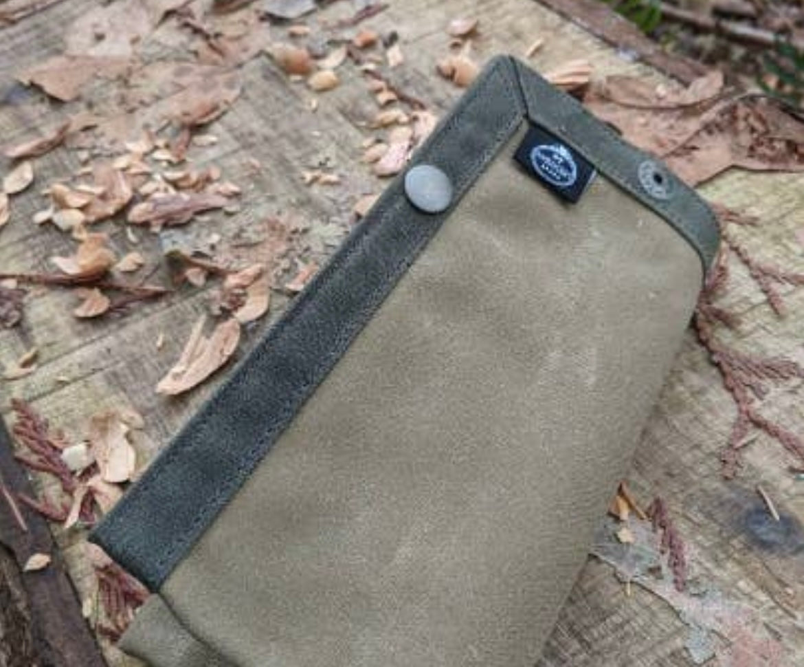 PNWBUSHCRAFT Waxed Canvas Tray