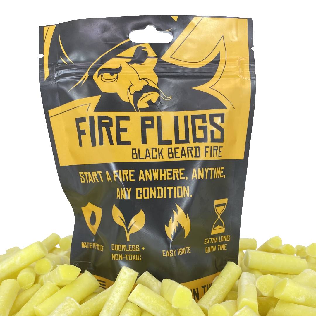 BLACK BEARD FIRE STARTERS Fire Plugs