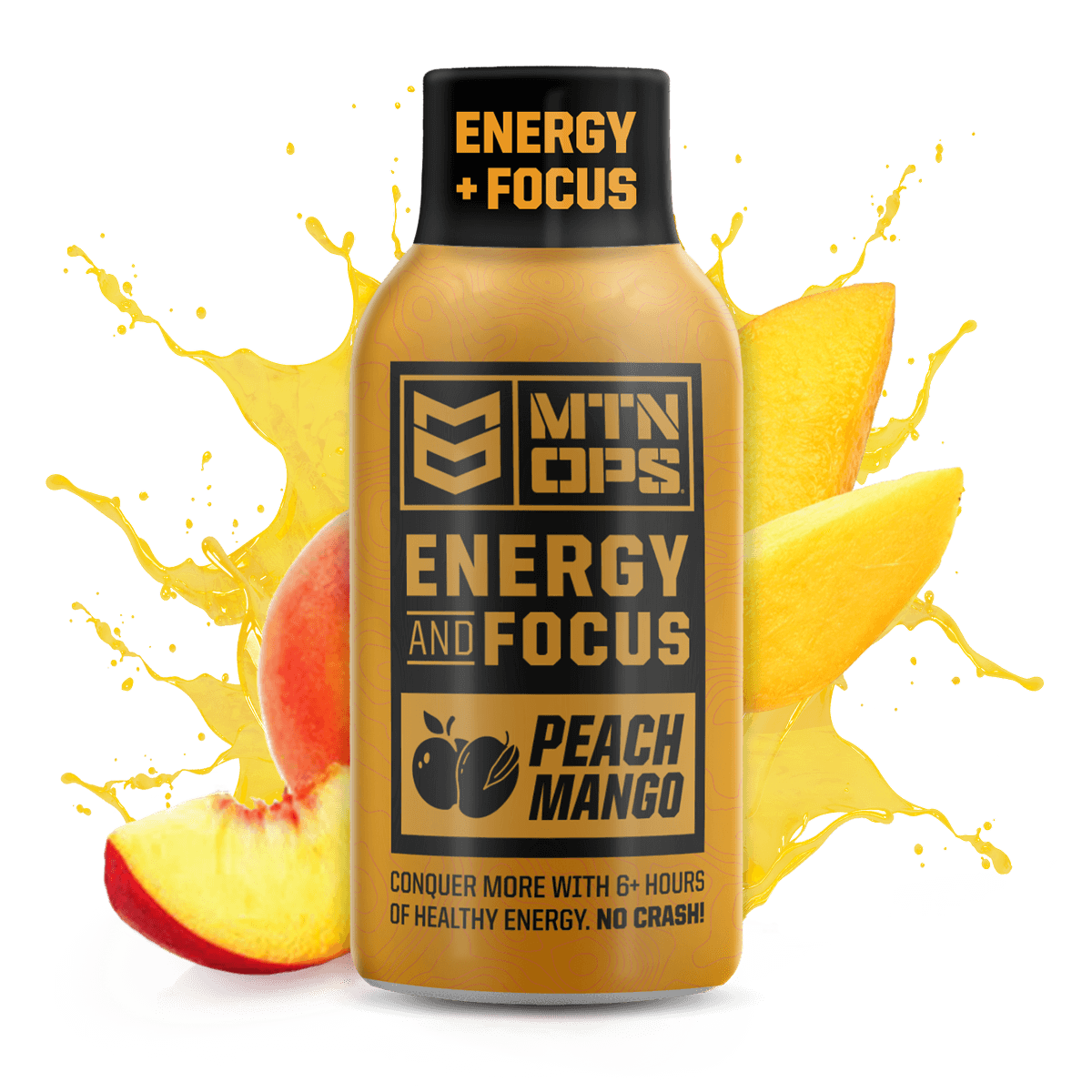 MTN OPS ENERGY SHOT Peach Mango