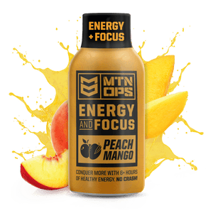 MTN OPS ENERGY SHOT Peach Mango