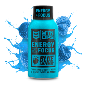 MTN OPS ENERGY SHOT Blue Raspberry